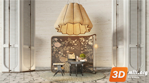 Lobby Decoration Skp Files 